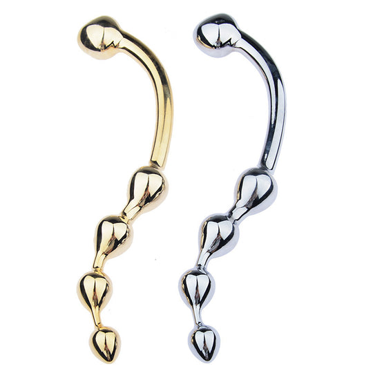 Metal Pull Beads Set silver finish product