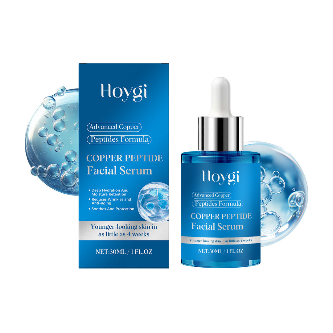 Blue Copper Peptide Facial Serum for glowing skin
