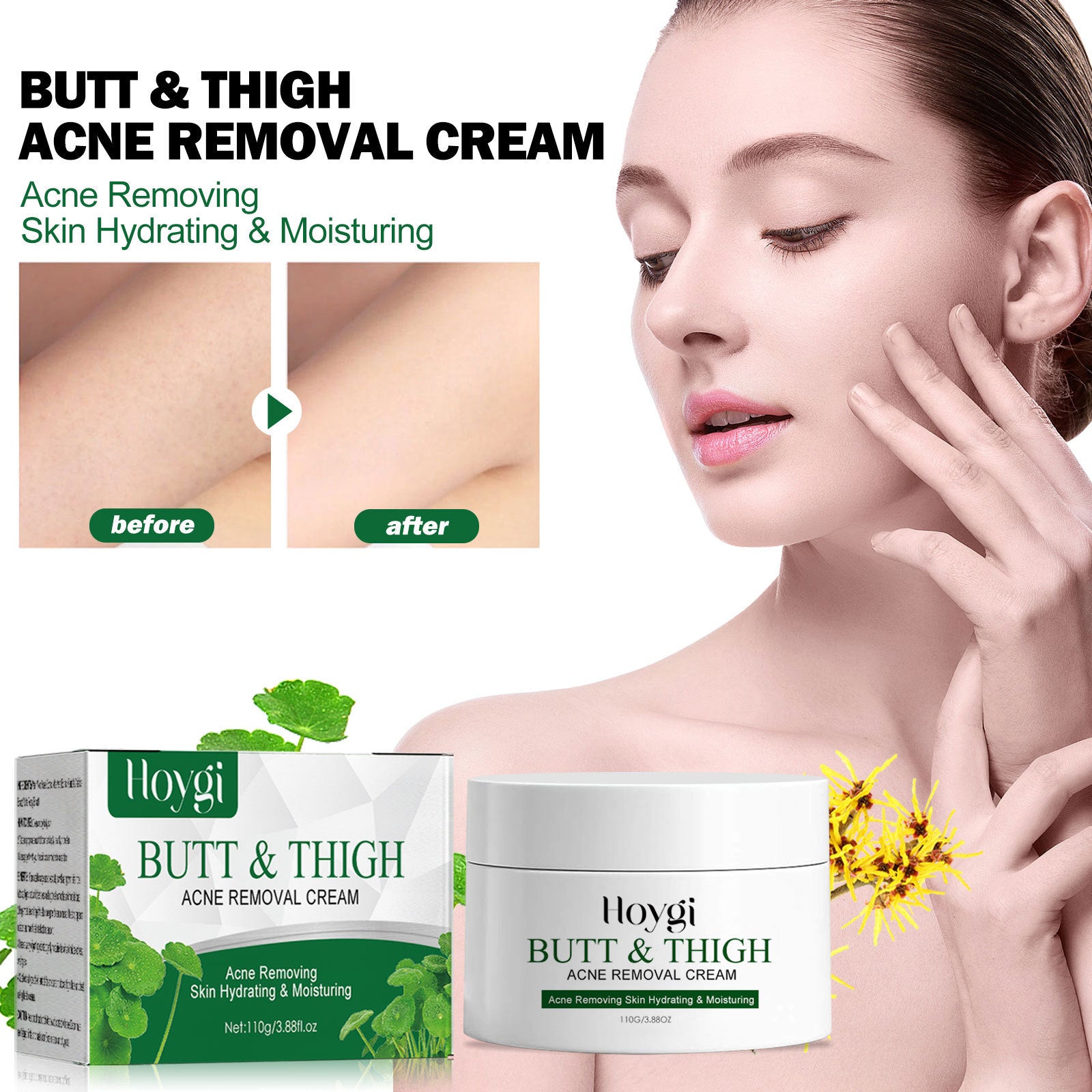 Clean And Repair Acne Smooth Skin Neck Cream body skincare product