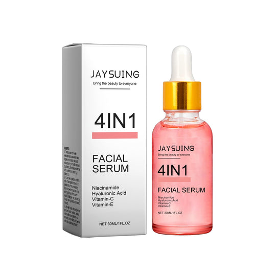4 in 1 Facial Serum skincare bottle
