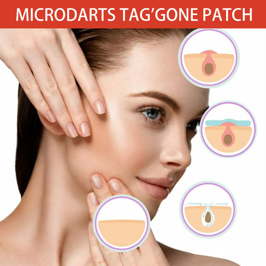Acne Skin Repair Patch on facial skin