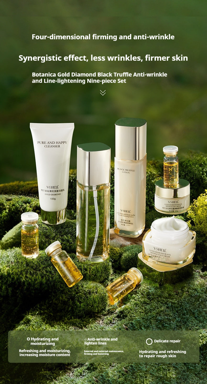 Truffle Anti Wrinkle Skin Care Set for facial care