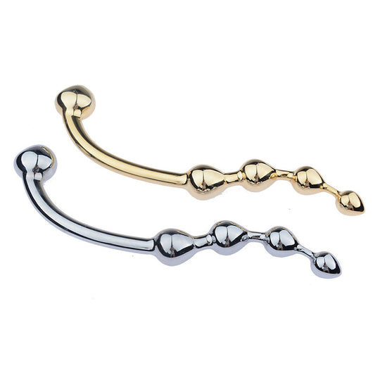 Metal Pull Beads Set gold finish variant