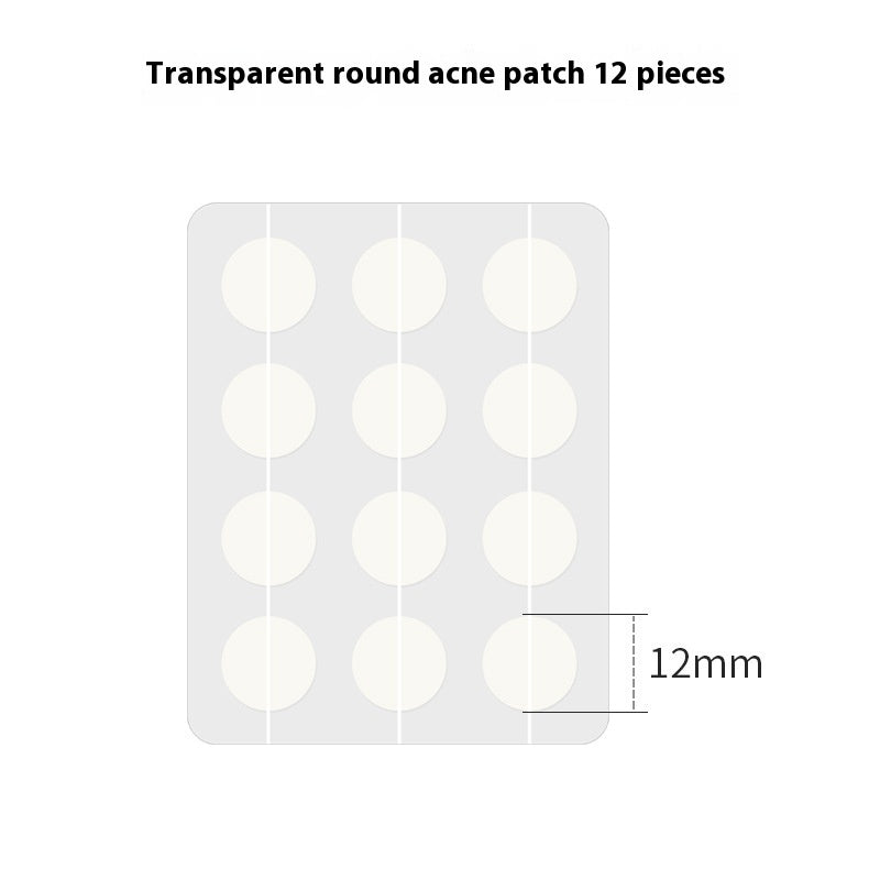 Invisible Repair Pus Absorption Acne Cover Patch Isolation close-up view