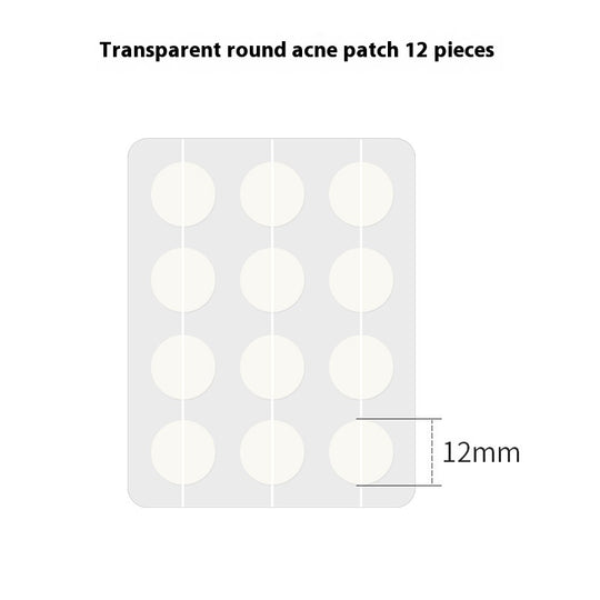 Invisible Repair Pus Absorption Acne Cover Patch Isolation close-up view