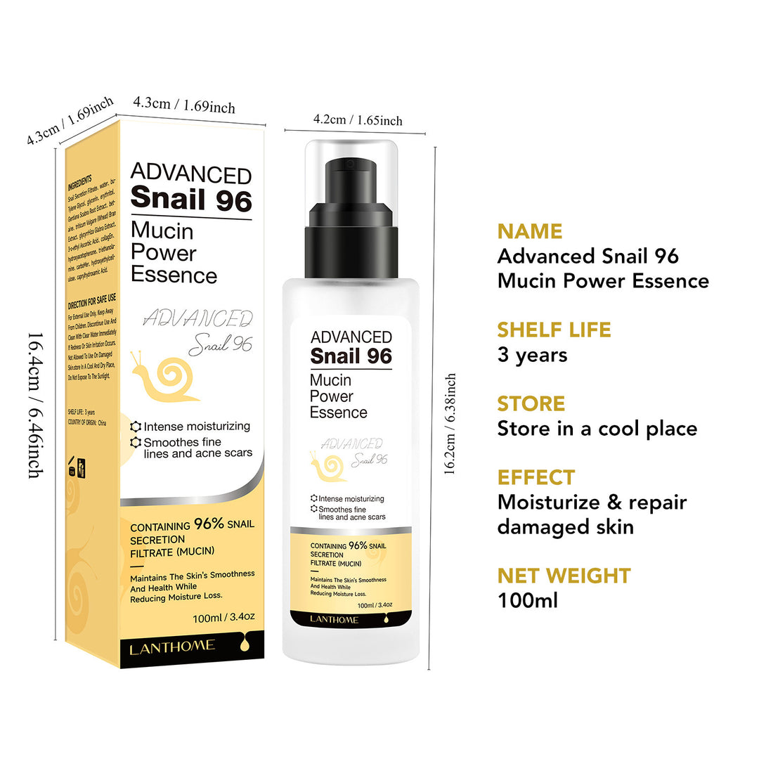 Snail Serum Moisturizing Facial Care skincare bottle