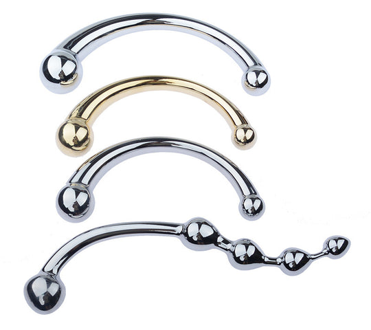 Metal Pull Beads Set smooth metal surface